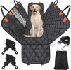 Gm car car pet pad waterproof car seat cover pet car pad special car artifact for dogs - Black - 137x147