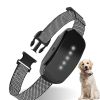 Adjustable Training Device Bark Collar for Large Medium and Small Dogs - Black - Training Device