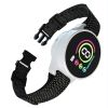 Rechargeable Color Screen Dog Training Device Bark Collar for Dogs  - White - Training Device