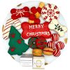 Christmas Themed Dog Treats Gift Box - 18 Treats