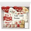 Get Well Soon Themed Dog Treats Gift Box - 21 treats