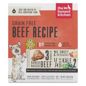 The Honest Kitchen - Dog Food - Grain-free Beef Recipe - Case Of 6 - 2 Lb. - Default