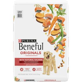 Purina Beneful Originals Natural Salmon Dry Dog Food14 lb Bag - Purina Beneful