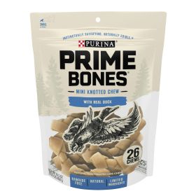 Purina Prime Bones Real Duck Natural Chews for Dogs, 26 ct Pouch - Purina