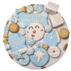 Winter Themed Dog Treats Gift Box - 21 treats