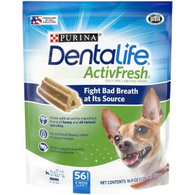 Purina DentaLife Chicken Dental Treats for Dogs, 16.9 oz Pouch - Dentalife