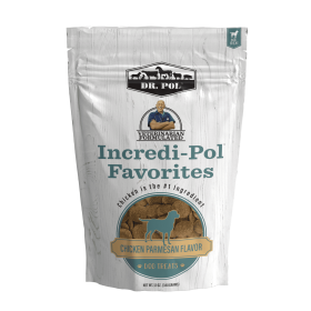 Dr. Pol Incredi-Pol Favorites Parmesan Chicken Flavor Crunchy Dog Treats, 12 oz. Bag - Dr. Pol