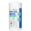 Pet Eye Wipes for Dogs Cats Puppies and Kittens 100 Count Natural and Aromatherapy Medicated Removes Dirt Crust and Discharge Soft and Gentle - Arava