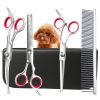 Household Pet Hair Clipper; Stainless Steel Professional Pet Grooming Tools; Pet Hair Shaver - Complete Set Of Pet Scissors