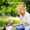 Rechargeable Training Collar w/Remote Control for Dog - Black - Training Device