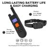 Rechargeable Training Collar w/Remote Control for Dog - Black - Training Device