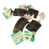 Water Buffalo Horn Rope Tug Toy-100% Cotton Rope 14";  Long-Lasting;  Natural Dog Treat & Chews;  Dog Dental Chew Toy-2 COUNT-10 oz  - Default