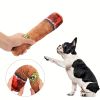 Plush Cigar Squeaky Dog Toys, Funny Cute Dog Gifts - cigar toy