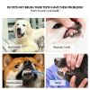 Three Sided Pet Toothbrush Three-Head Multi-angle Toothbrush Cleaning Dog Cat Brush Bad Breath Teeth Care Tool - B02