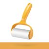 Lint Rollers Ultra Sticky Lint Roller for Pet Hair Remover; Pet hair adhesive - Yellow+free replacement)