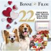 Valentines Love Themed Dog Treats Gift Box - 22 treats