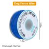 Electric Dog Fence System Pet Tone Shock Boundary Containment Water Resistant Collar Receiver For Small Medium Large Dog - Wire