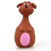 Latex sound toys for dogs; cartoon dog toy for elephants and cows; pet toy - Black donkey