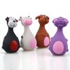 Latex sound toys for dogs; cartoon dog toy for elephants and cows; pet toy - White dairy cattle