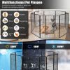 40 Inch 8 Metal Panel Heavy Duty Pet Playpen Dog Fence - As pictures show