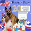 USA Themed Dog Treats Gift Box  - 21 treats