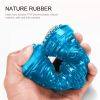 dog Squeak Toys Tpr sounder dog toy strong bite resistant dog bone molar dog toy Sounding Bone Toy - blue - small