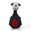 Latex sound toys for dogs; cartoon dog toy for elephants and cows; pet toy - Black donkey