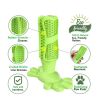 Effective Dental Oral Care Dogs Toothbrush Stick Brushing Nontoxic Natural Rubber Bite Resistant Dog Chew Toys - large