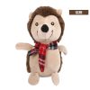 Christmas pet chew toy Pet plush voice toy Christmas molar bite-resistant cute cartoon dog toy - Brown bear